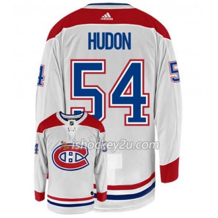 Mænd NHL Montreal Canadiens Trøje CHARLES HUDON 54 Adidas Hvid Authentic